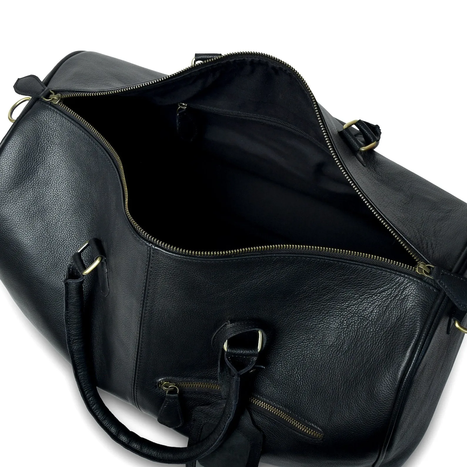 Extra Large Travel Leather Duffle Bag