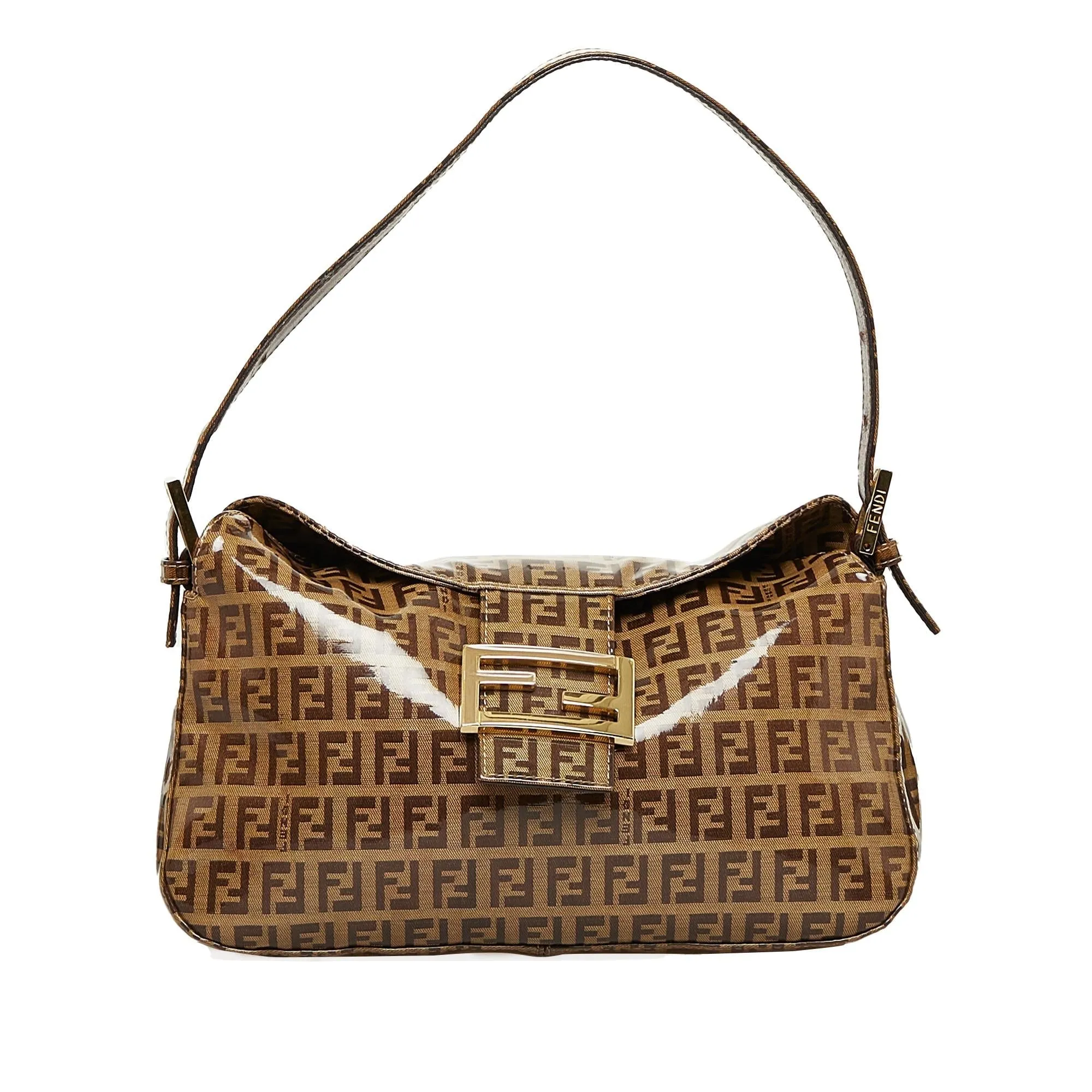 Fendi Crystal Zucchino Double Flap (SHG-pWpQHK)