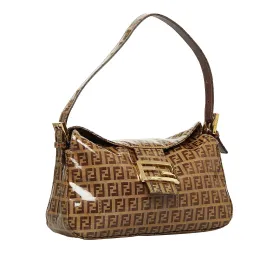 Fendi Crystal Zucchino Double Flap (SHG-pWpQHK)