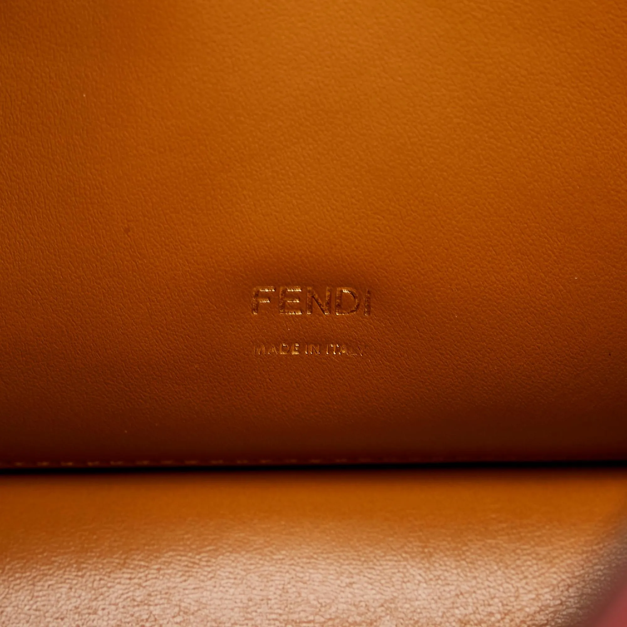 Fendi Kan U Leather Satchel (SHG-35049)