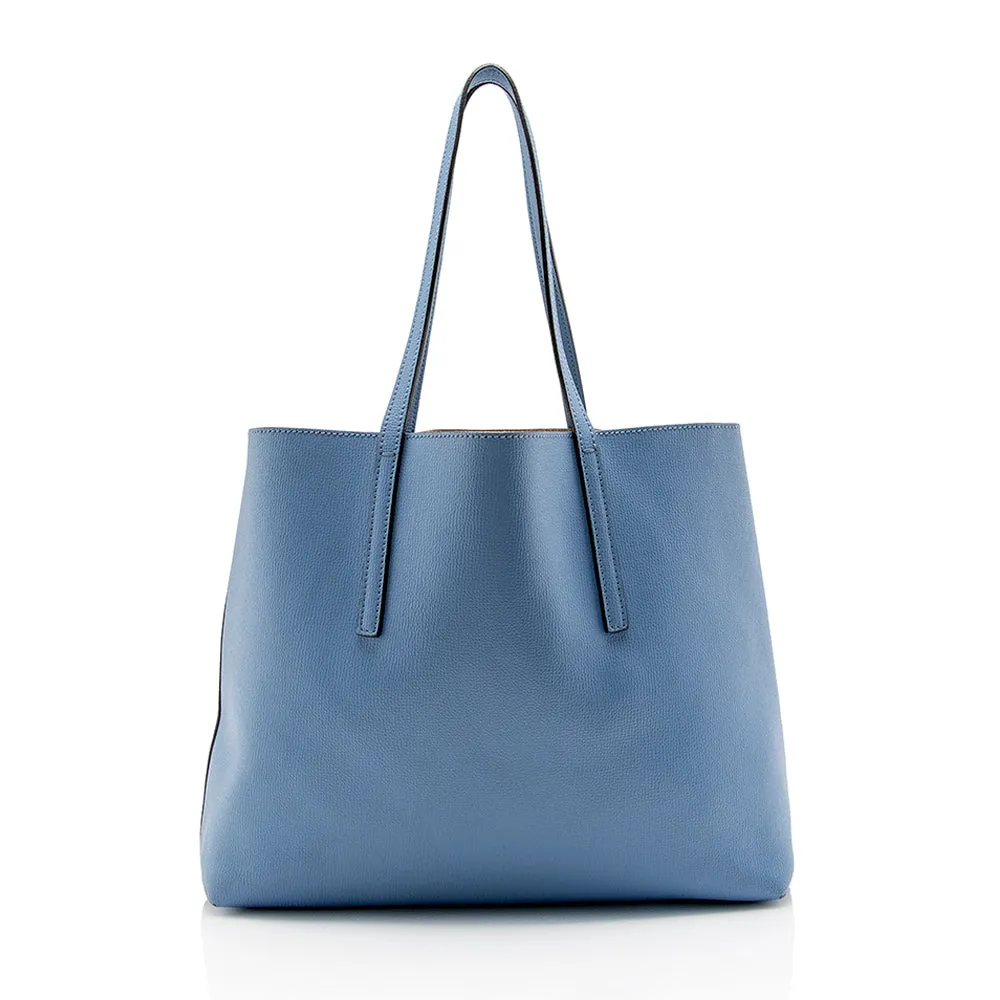 Fendi Leather Logo Shopper Tote (SHF-14080)