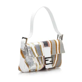 Fendi Sequined Mamma Baguette (SHG-6YT2Zg)