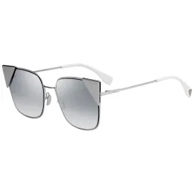 Fendi Women's Sunglasses - Palladium Metal Frame | 0191S-0010-IC-55-19-140