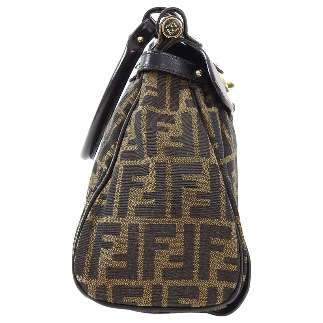 Fendi Zucca Magic Vintage FF Logo Monogram Bag