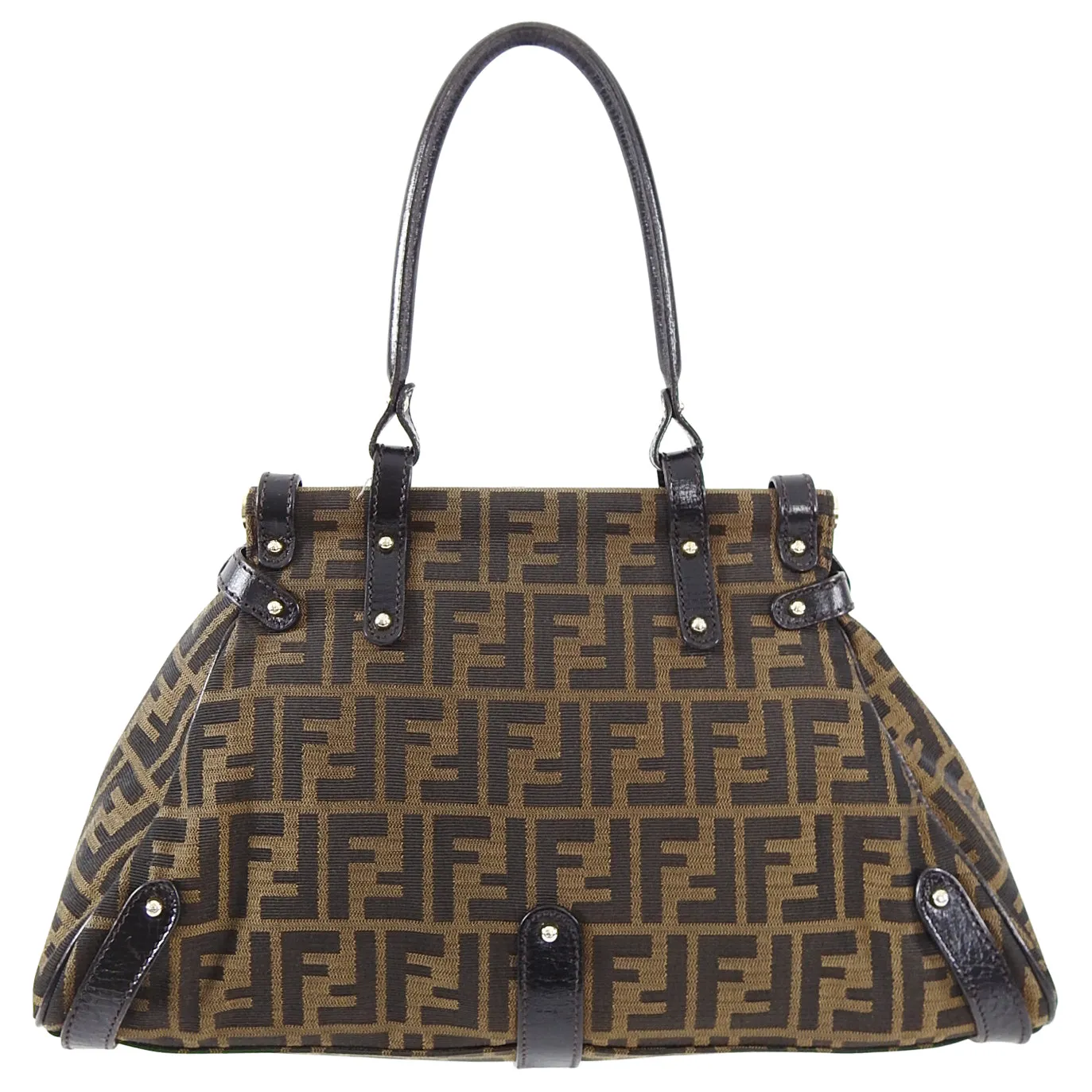 Fendi Zucca Magic Vintage FF Logo Monogram Bag