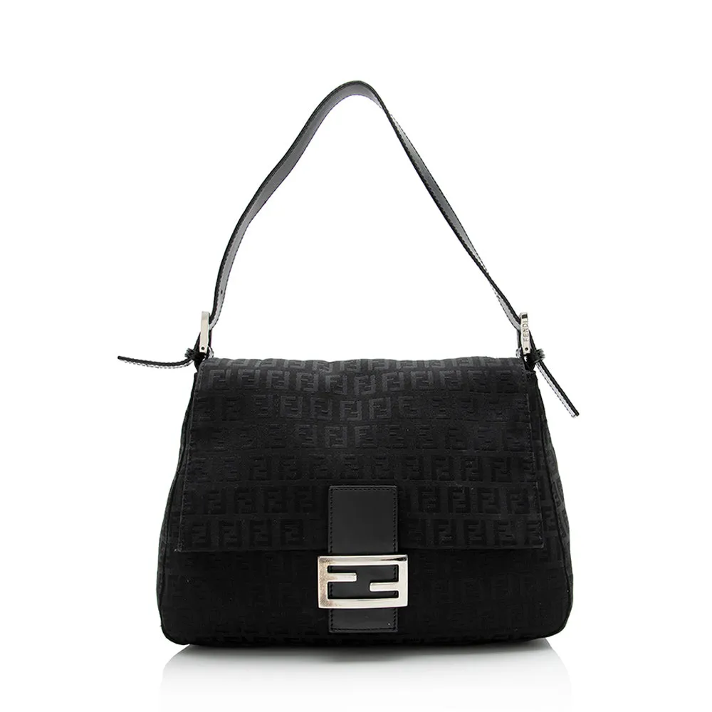 Fendi Zucchino Forever Mamma Shoulder Bag (SHF-21701)