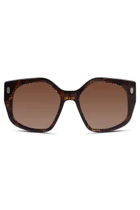 FF ACETATE SUNGLASSES | HAVANA