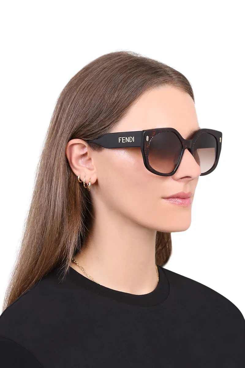 FF ACETATE SUNGLASSES | HAVANA