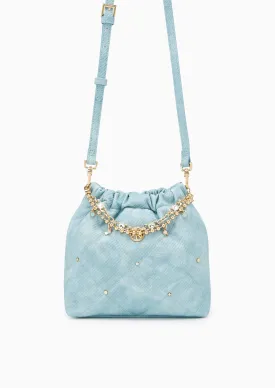 Fontia Brinkty Mini Bucket Bag Blue