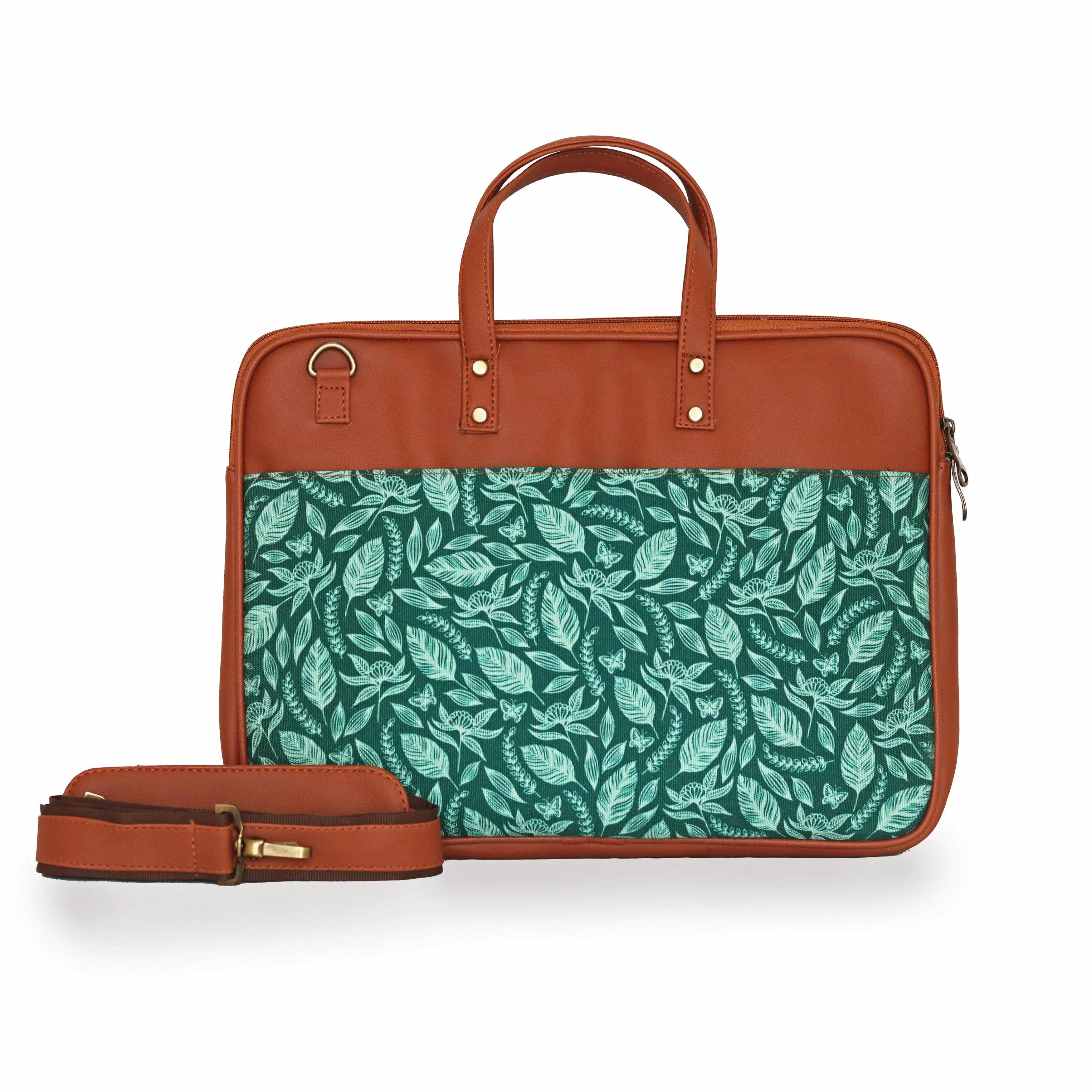 Forest Greens Women's Compact Laptop Bag