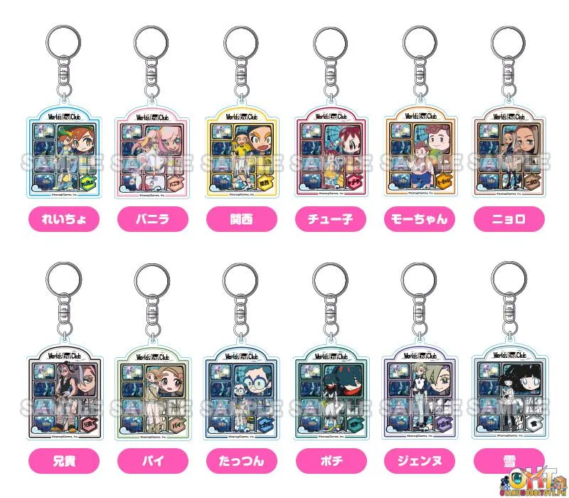 Good Smile Company World's End Club Acrylic Keychains (Jennu)