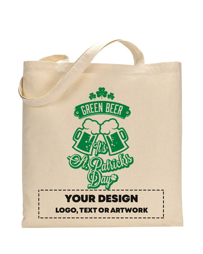 Green Beer Happy St Patrick's Day - St Patrick's Tote Bag