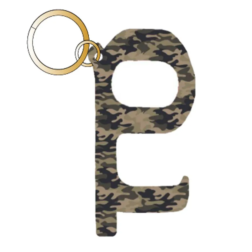 Green Camo Hands Free Wholesale Key Chain