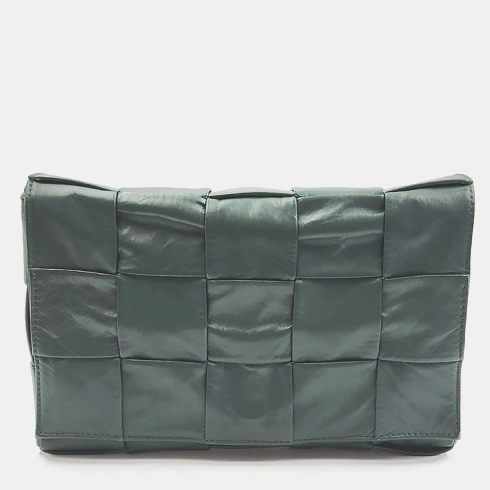 Green Small Cassette Messenger Bag