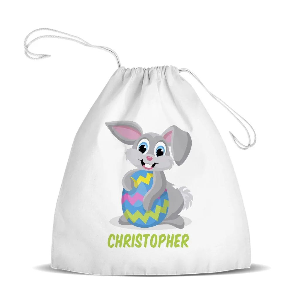 Grey Bunny Premium Drawstring Bag (Temporarily Out of Stock)