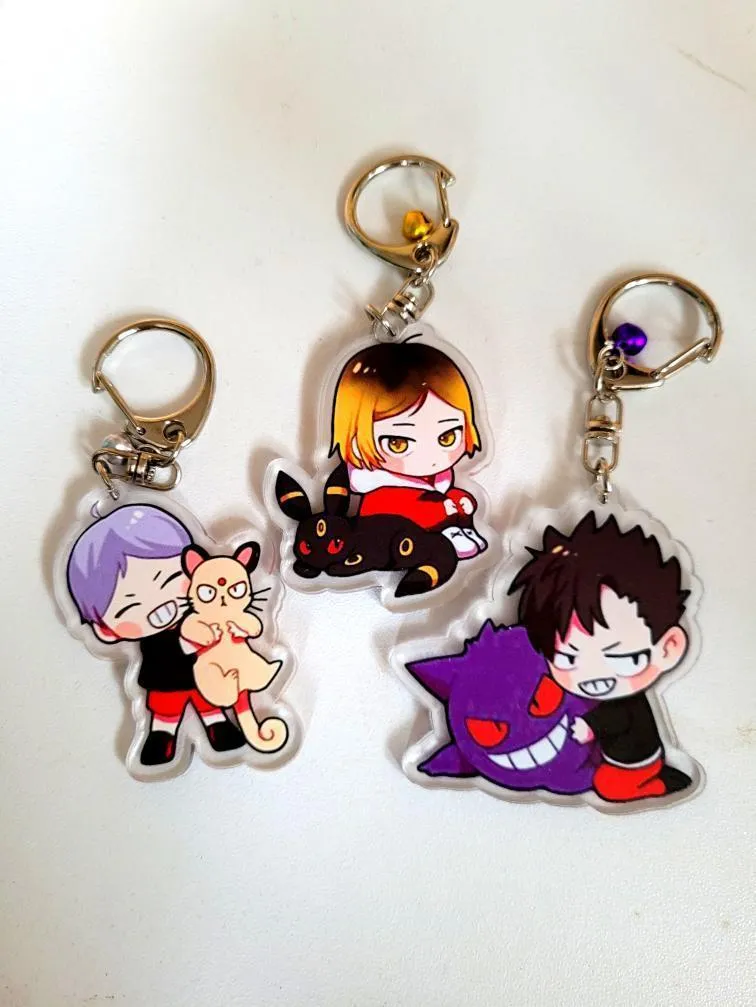 Haikyuu Keychains