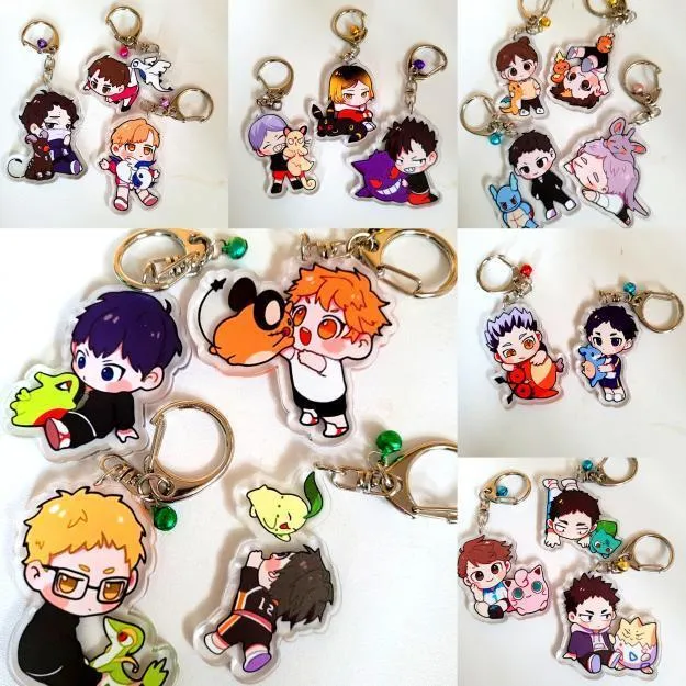 Haikyuu Keychains