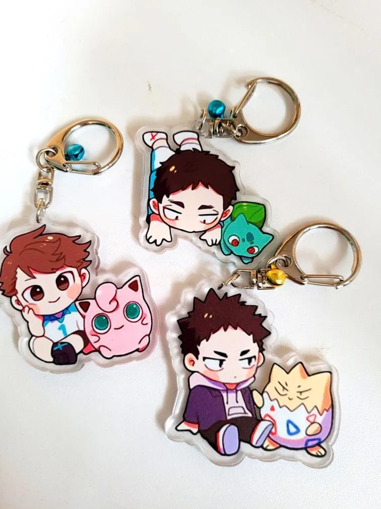 Haikyuu Keychains