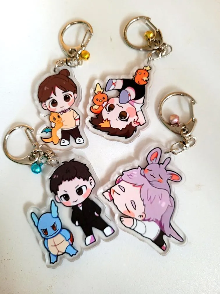 Haikyuu Keychains