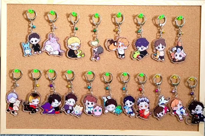 Haikyuu Keychains