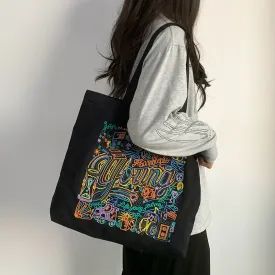 Heavy Industry Embroidered Canvas Bag