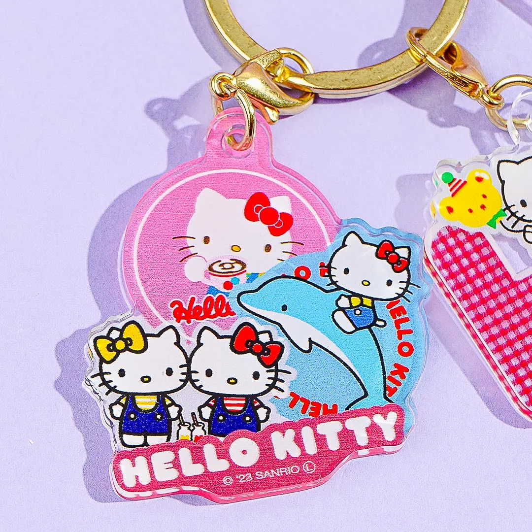 Hello Kitty 50th Anniversary Keychain