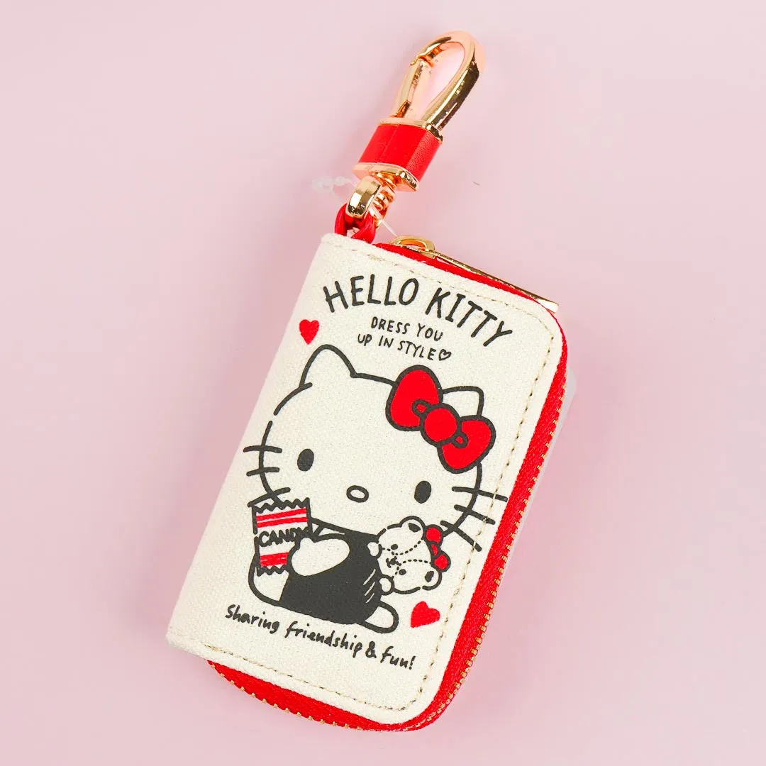 Hello Kitty & Heart Key Case