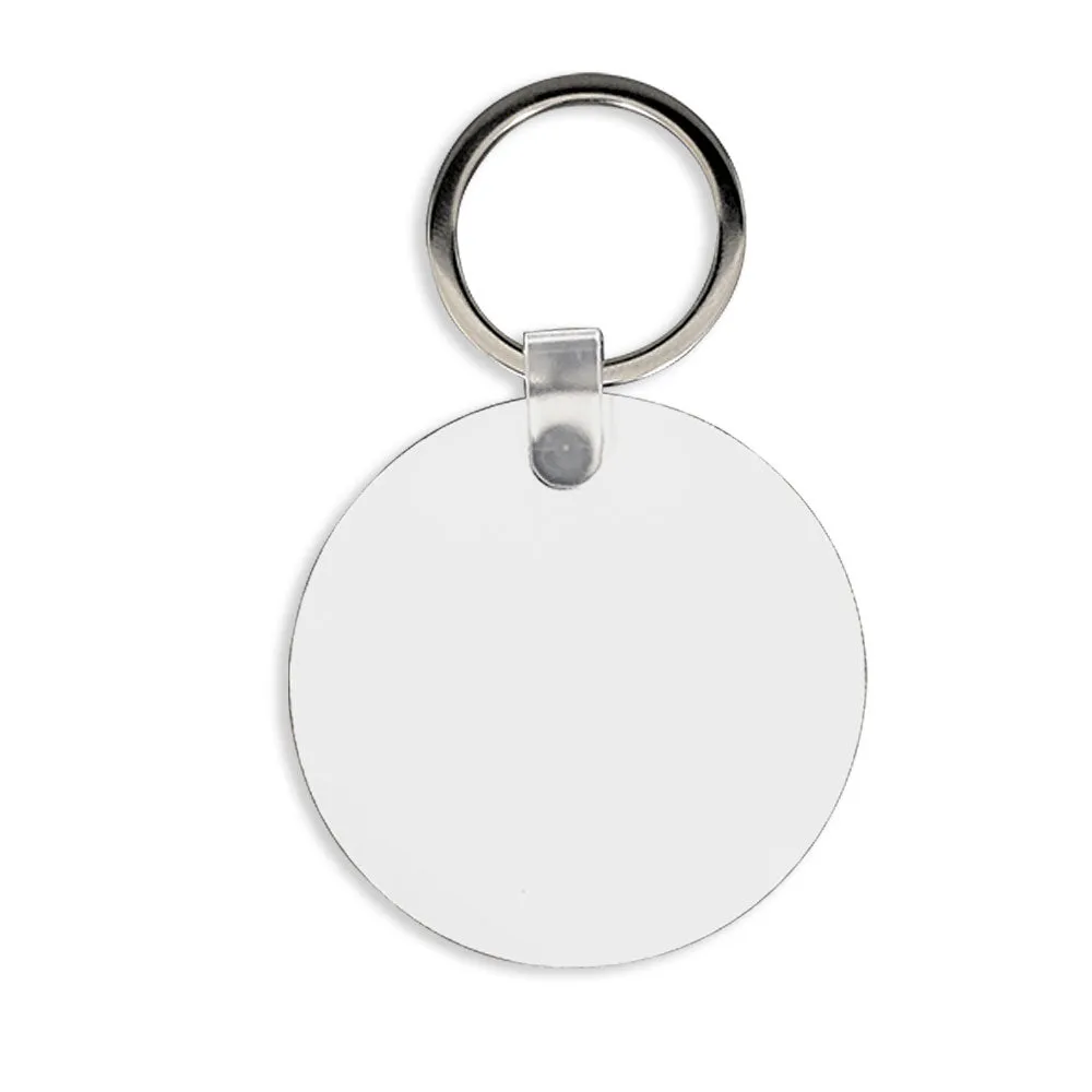 HTX Sublimation Blank - Hardboard Keychain