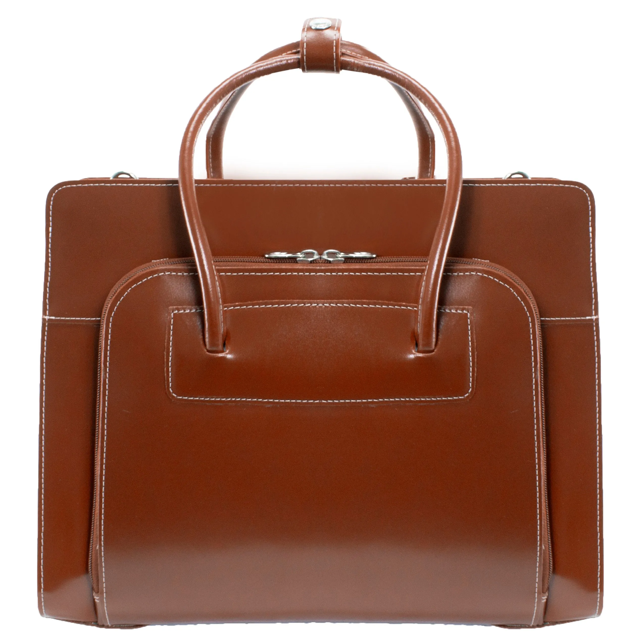 LAKE FOREST | 15” Leather Laptop Tote