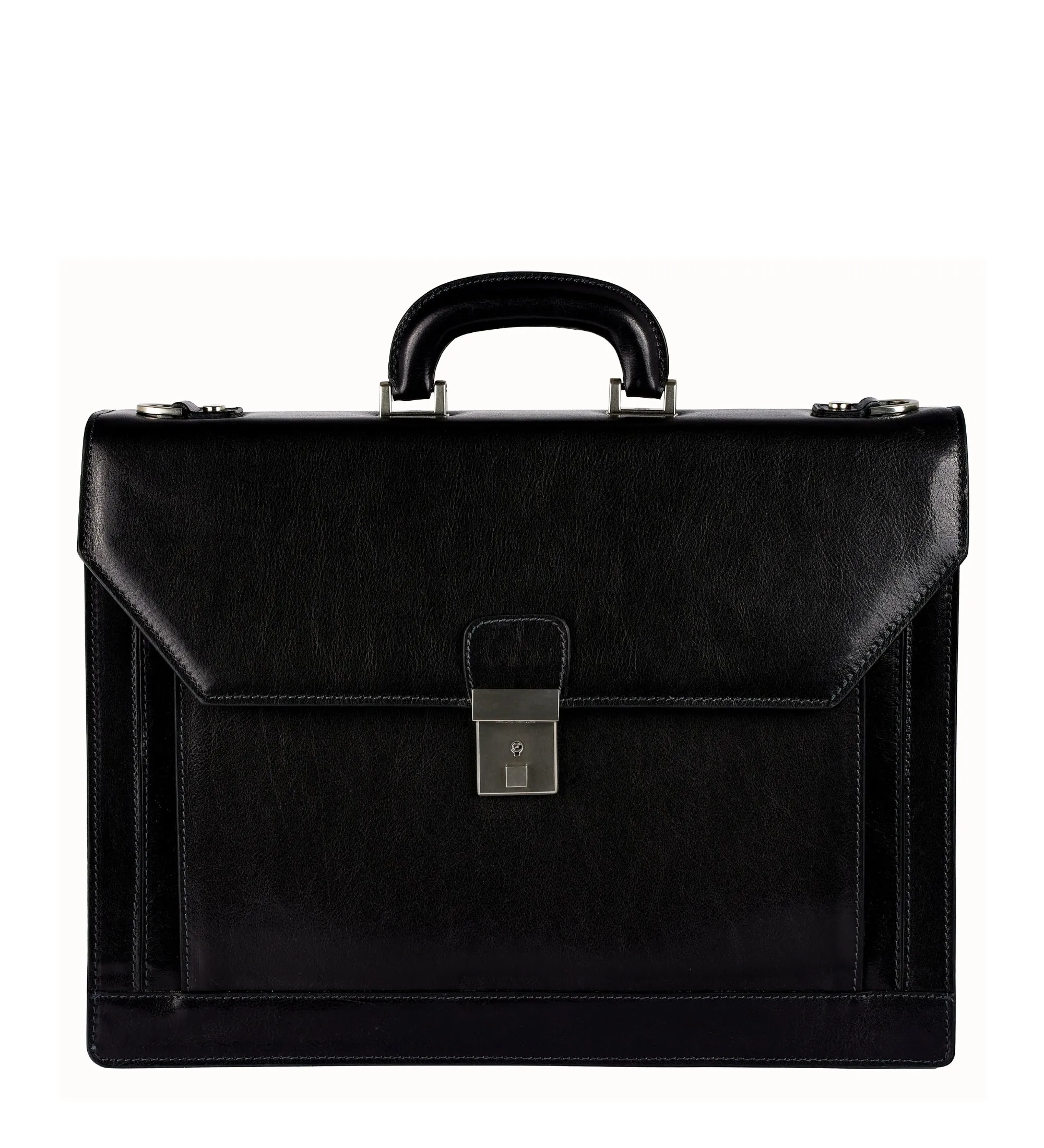 Large Leather Briefcase - Invisible Man