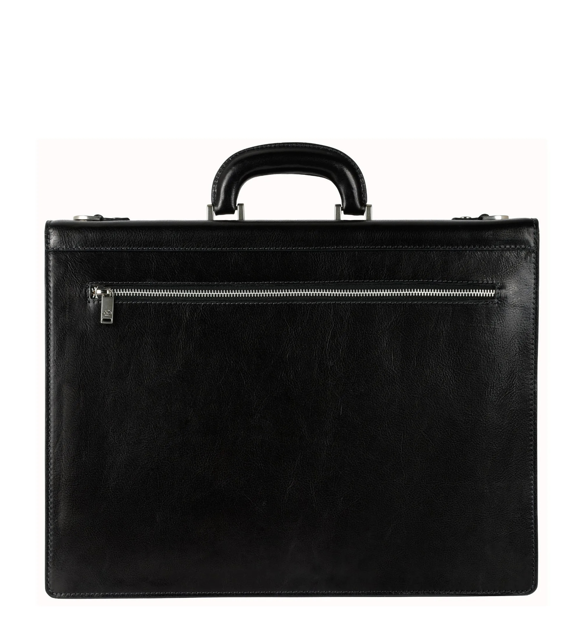 Large Leather Briefcase - Invisible Man