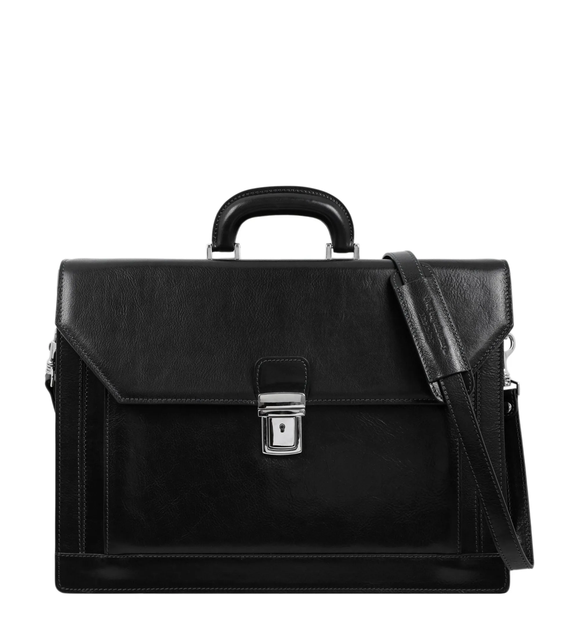 Large Leather Briefcase - Invisible Man