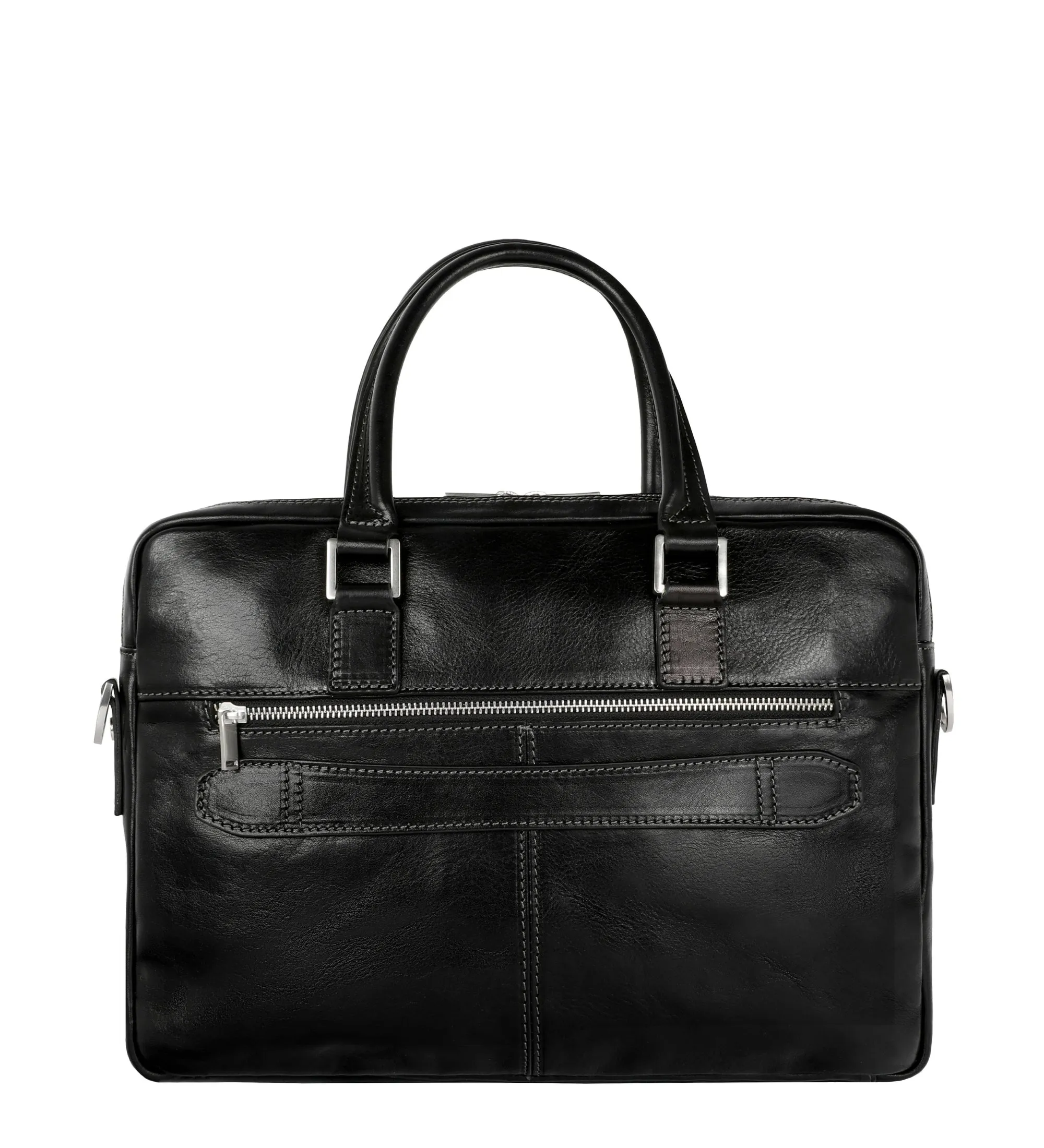 Leather Briefcase Laptop Bag - Orlando