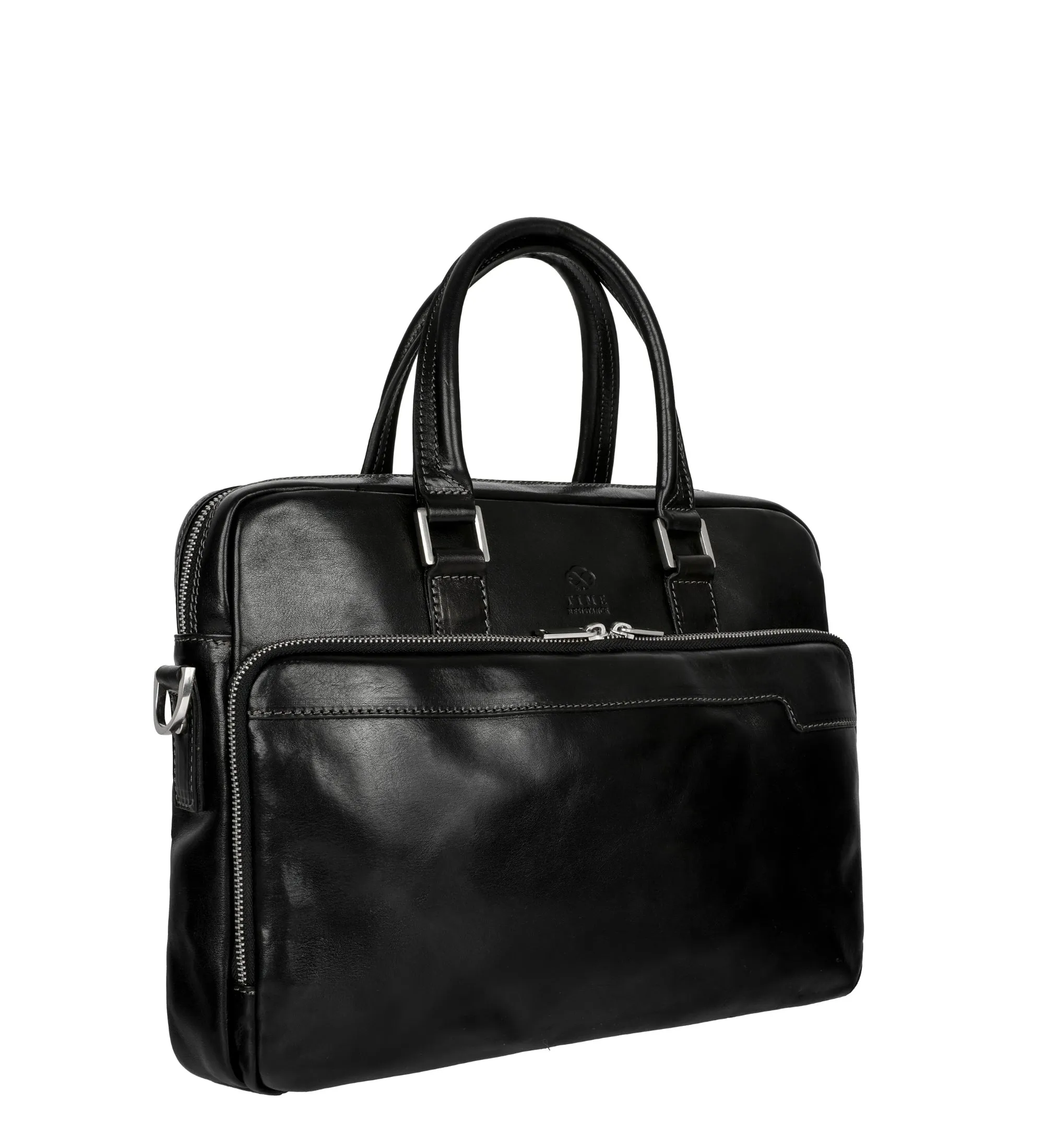 Leather Briefcase Laptop Bag - Orlando