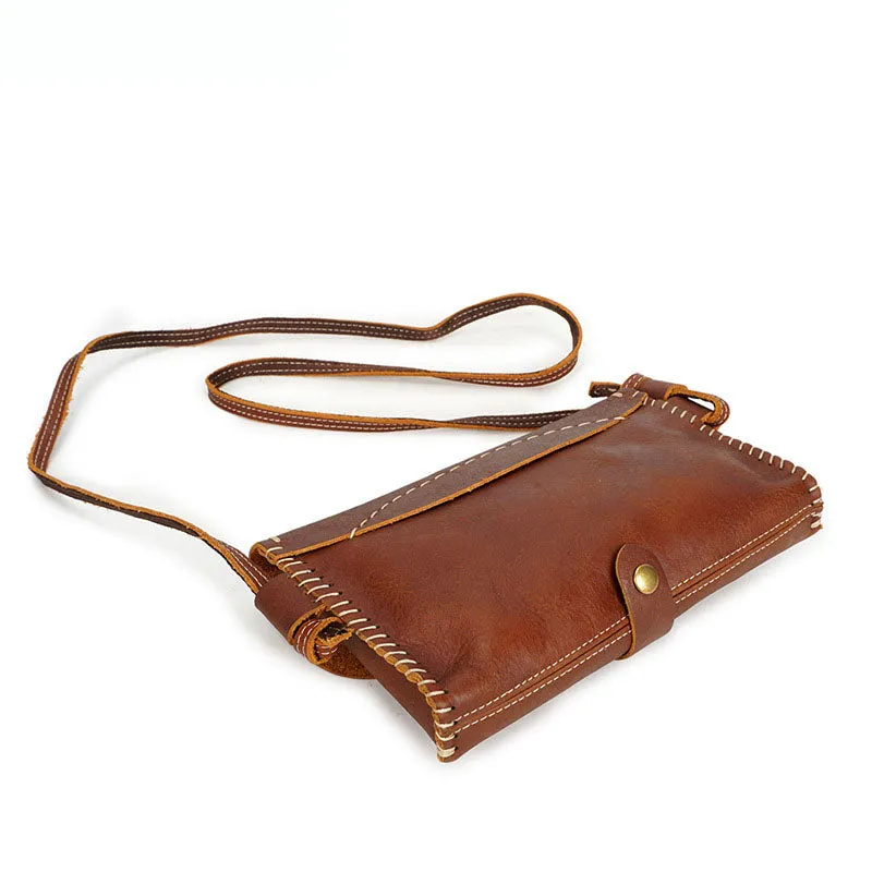 Leather Ladies Handbags Hand Purse Shoulder Bags, Full Grain Cow Leather Crossbody Bag YD-1029