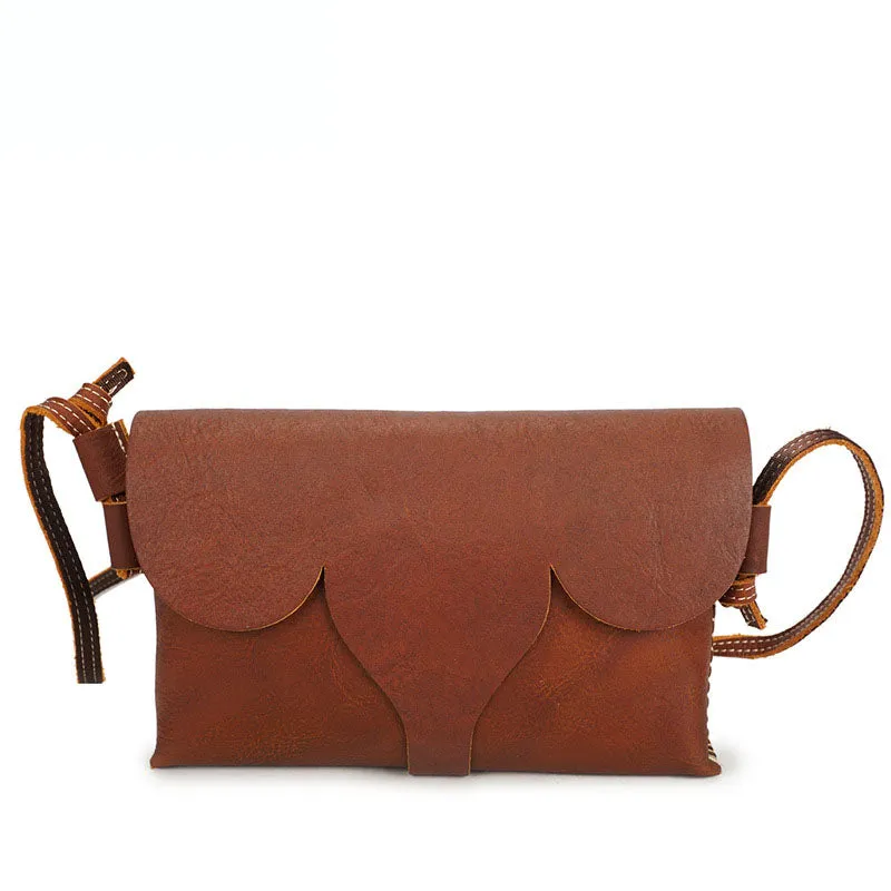 Leather Ladies Handbags Hand Purse Shoulder Bags, Full Grain Cow Leather Crossbody Bag YD-1029