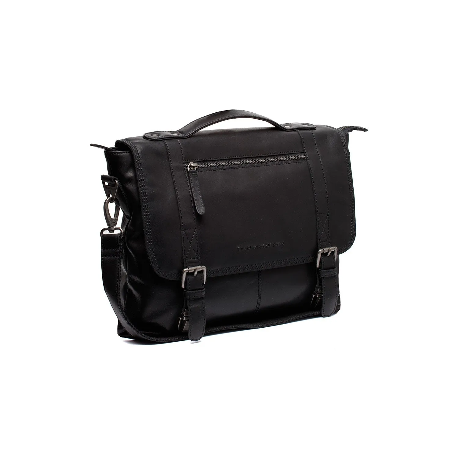 Leather Laptop Bag - The Chesterfield Brand Veneto Black