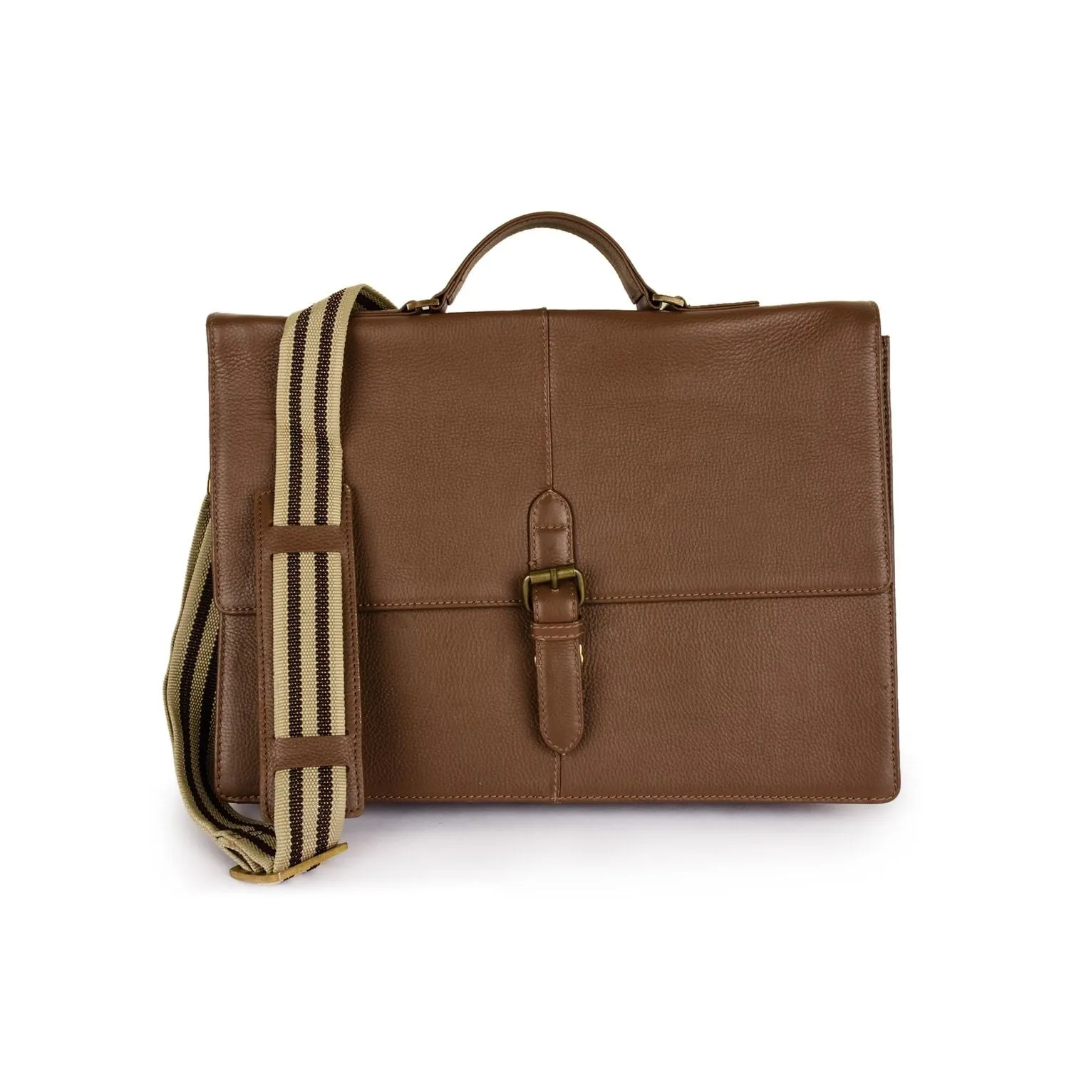 Leather Messenger Bag -PRM1297