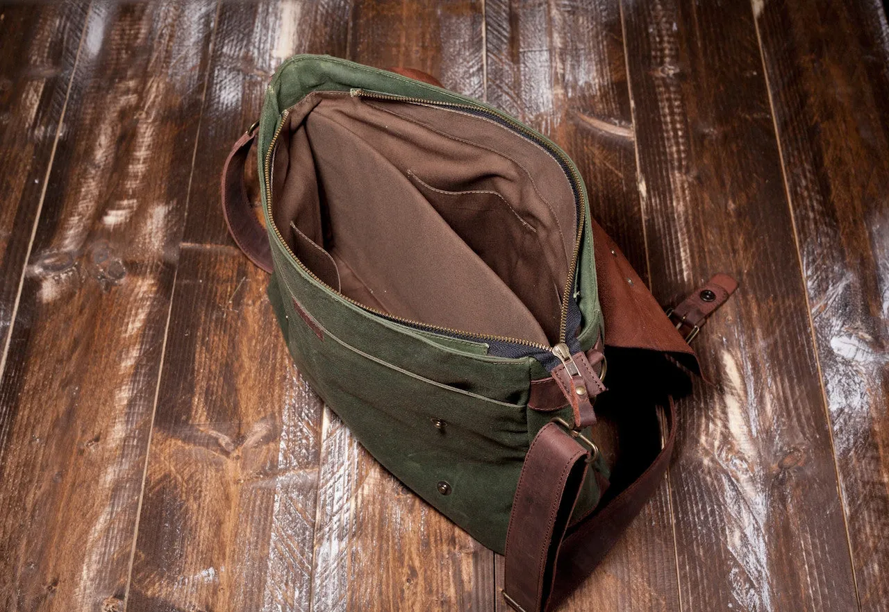 Messenger Bag Green