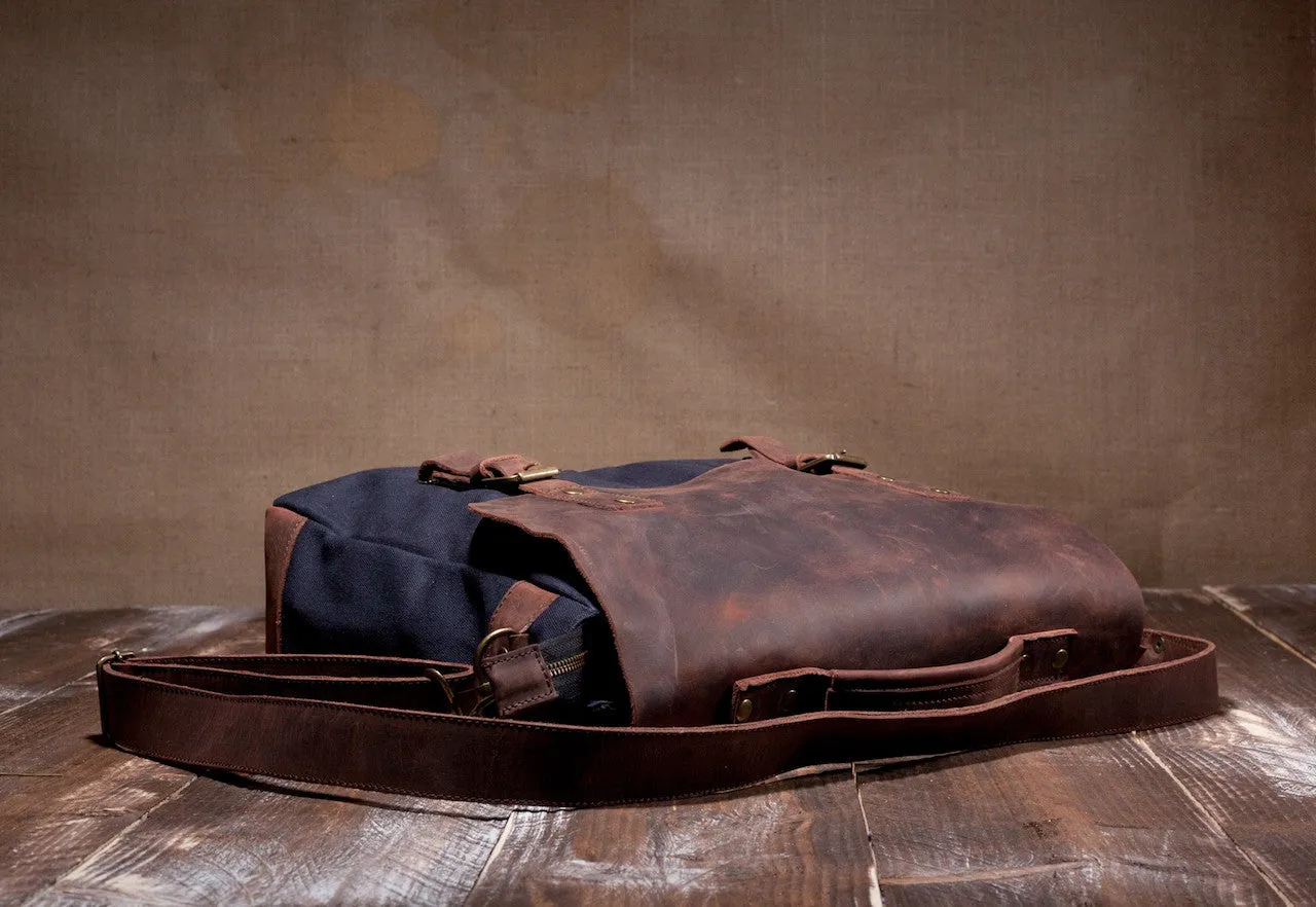 Messenger Bag Navy Blue