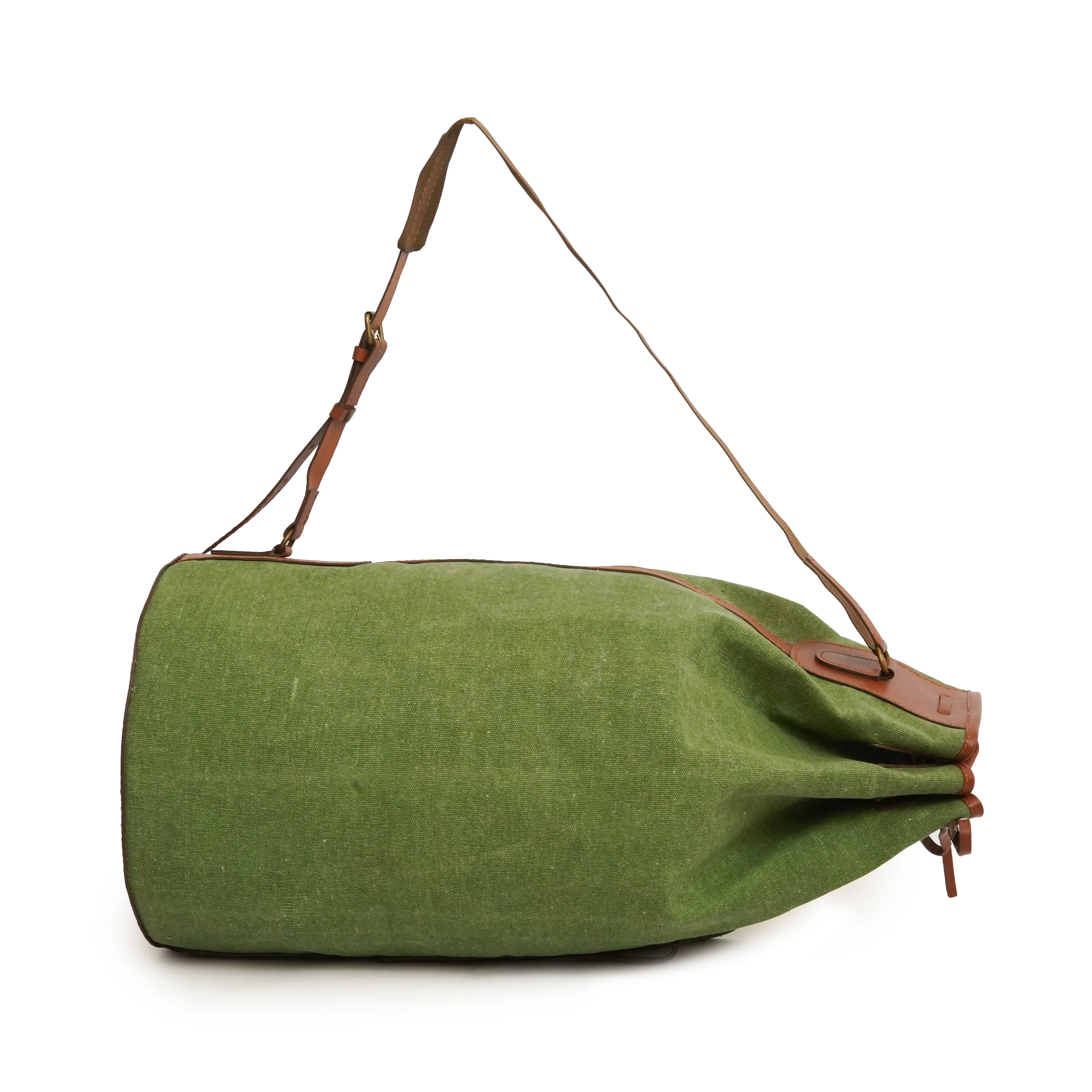 Military Duffle Bags in Canvas Leather