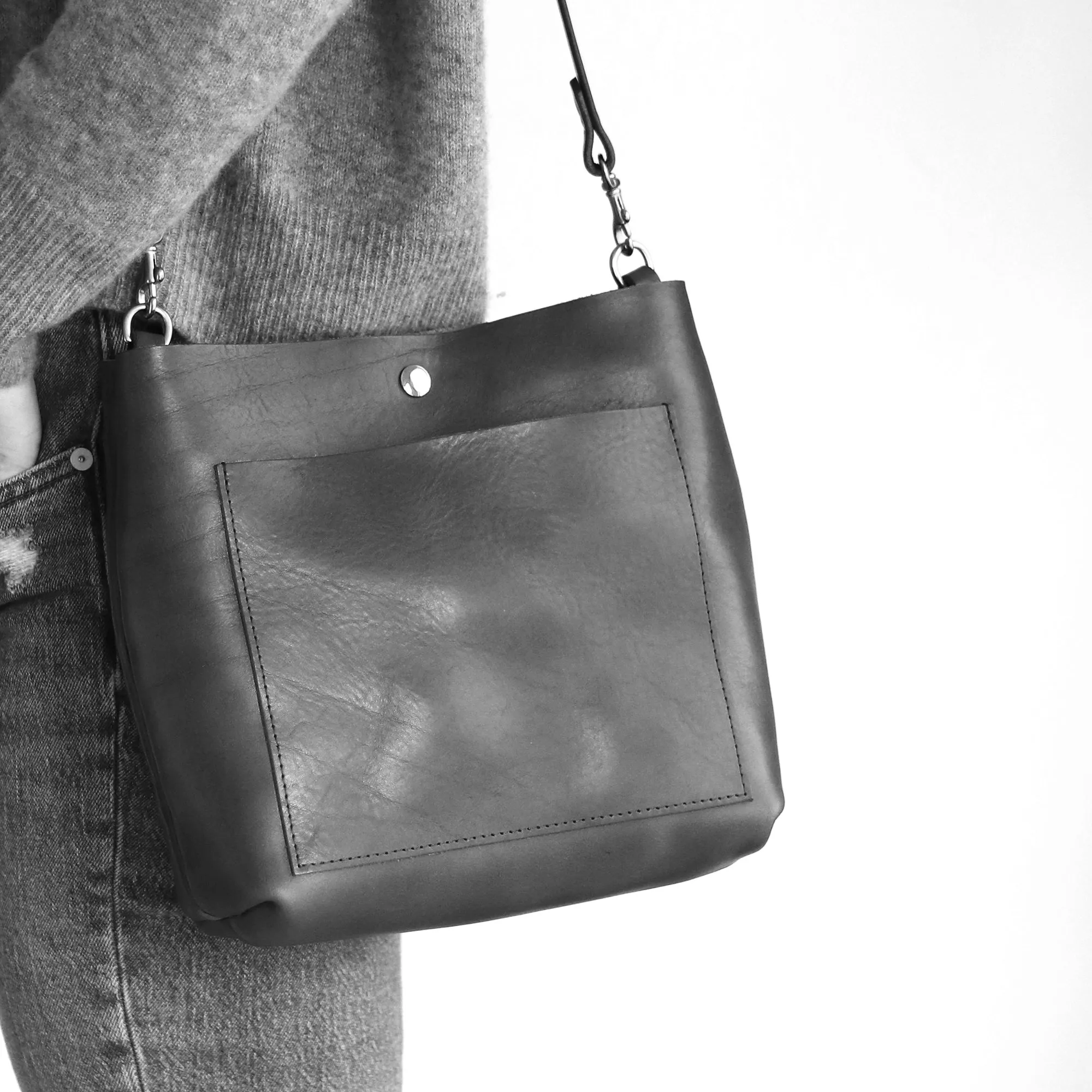 Mini Day Bag - Smooth Cognac