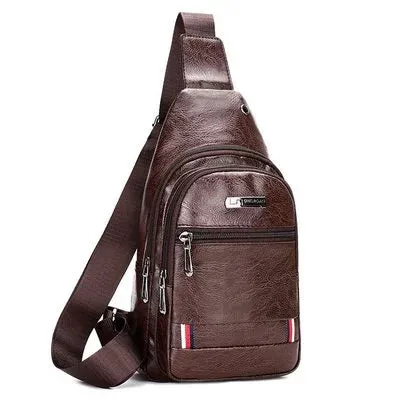 New Men's Shoulder Bag Casual Oxford Cloth Chest Bag