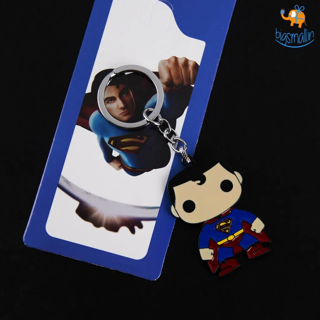 Official Batman vs Superman Metallic Keychains