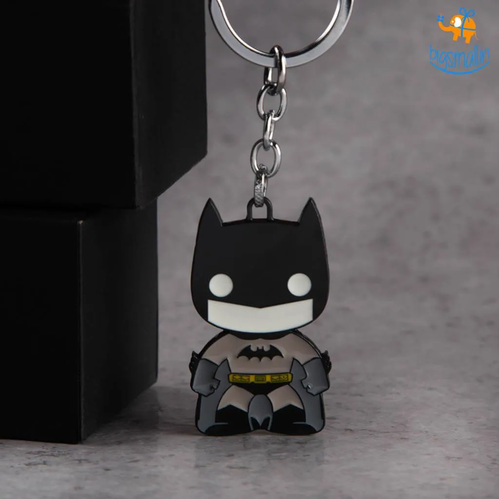 Official Batman vs Superman Metallic Keychains