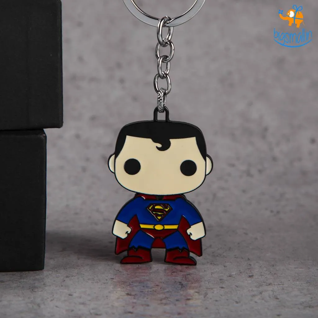 Official Batman vs Superman Metallic Keychains