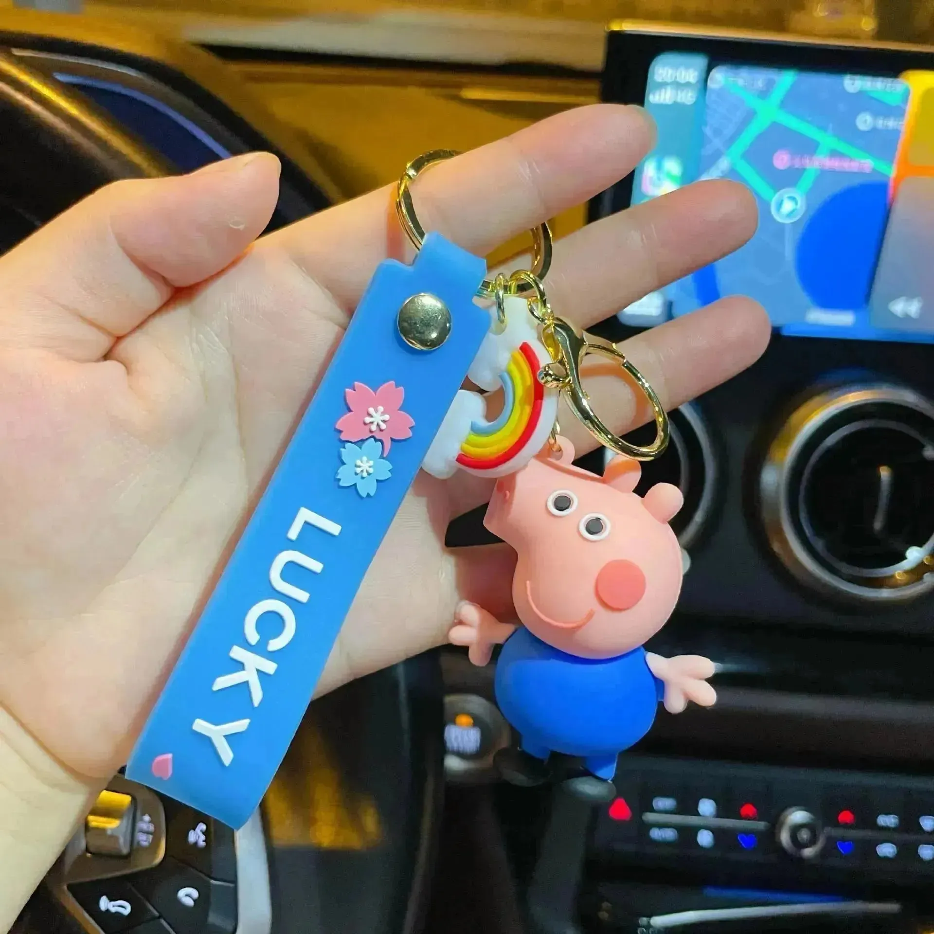 Peppa Pig 3D Keychain