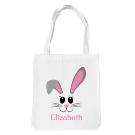 Pink Bunny Face Premium Tote Bag (Temporarily Out of Stock)