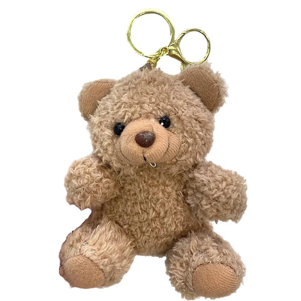 Plush Teddy Bear Keychain