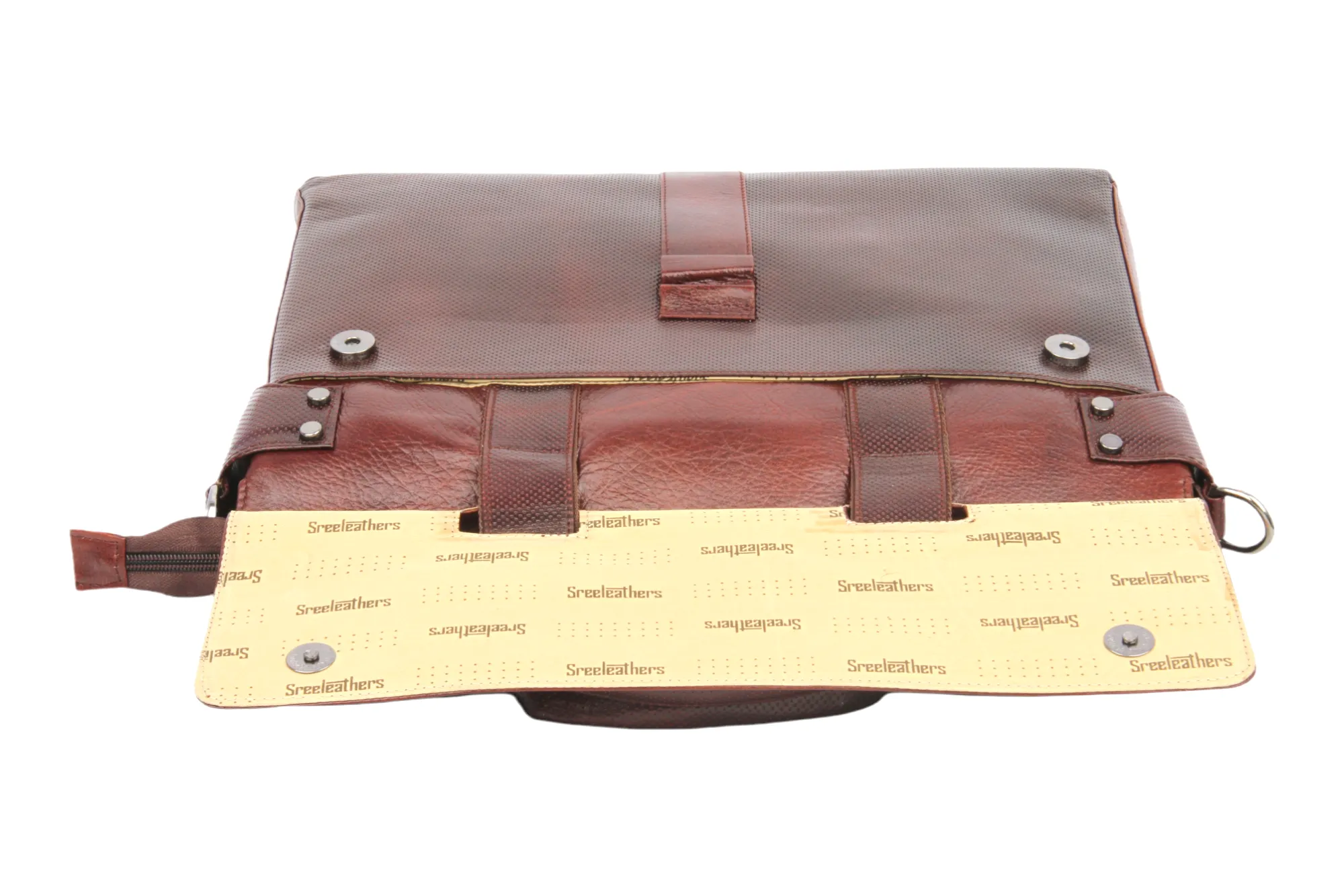 Premium Leather Laptop Bag  997426 (BROWN)